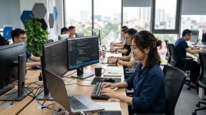 Việc làm IT tại Hà Nội: Đa dạng ngôn ngữ lập trình, lương Up to $3000