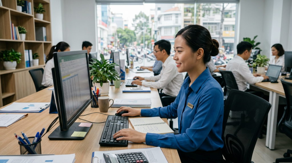 Việc làm Kế toán TPHCM: Tuyển kế toán viên làm giờ hành chính nghỉ T7, CN