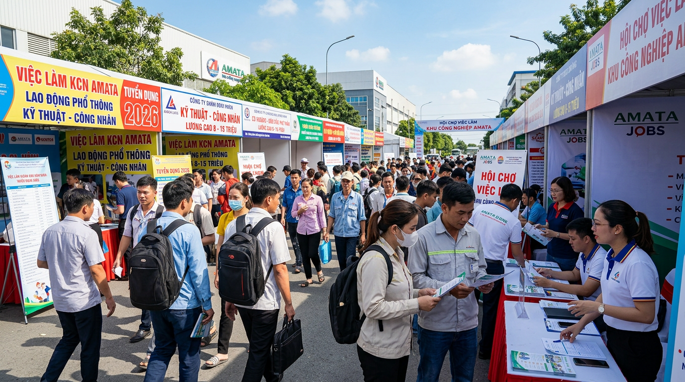 việc làm khu công nghiệp amata