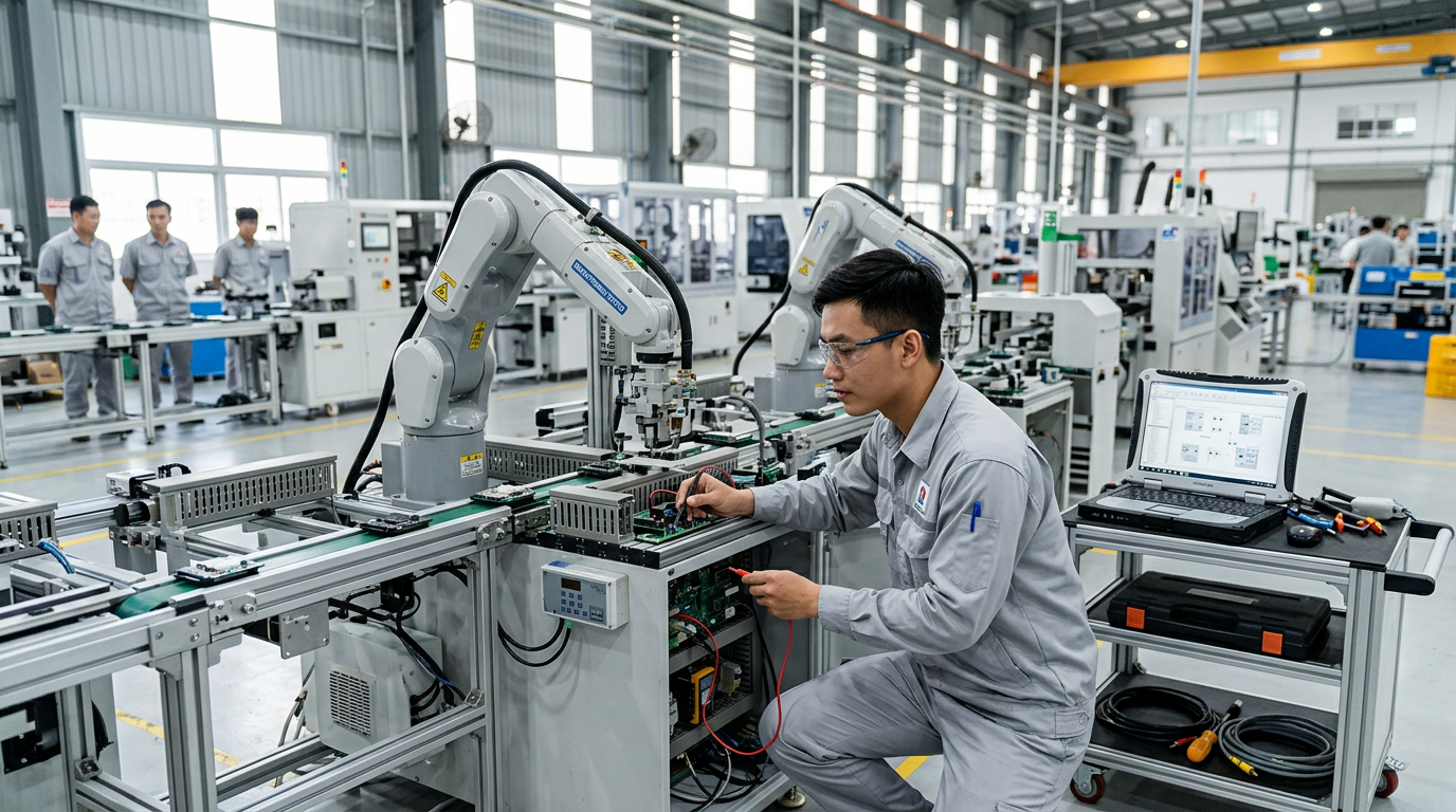 việc làm cơ điện tử