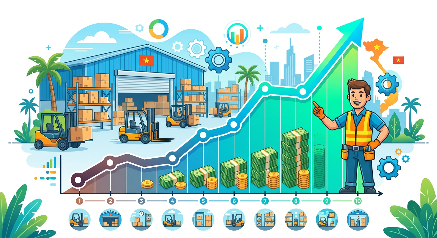 việc làm lái xe nâng