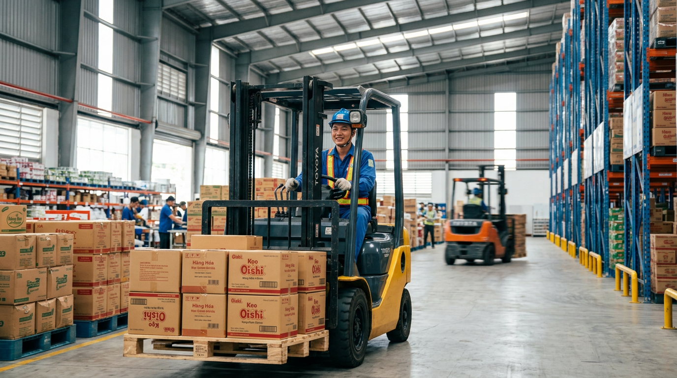 việc làm lái xe nâng