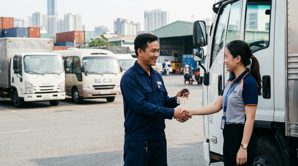 Việc làm lái xe TPHCM: Tuyển tài xế bằng B2, C, D nhận xe đi làm ngay