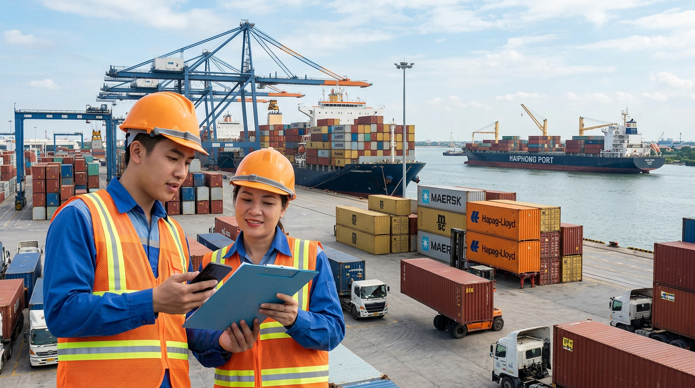 việc làm logistics hải phòng