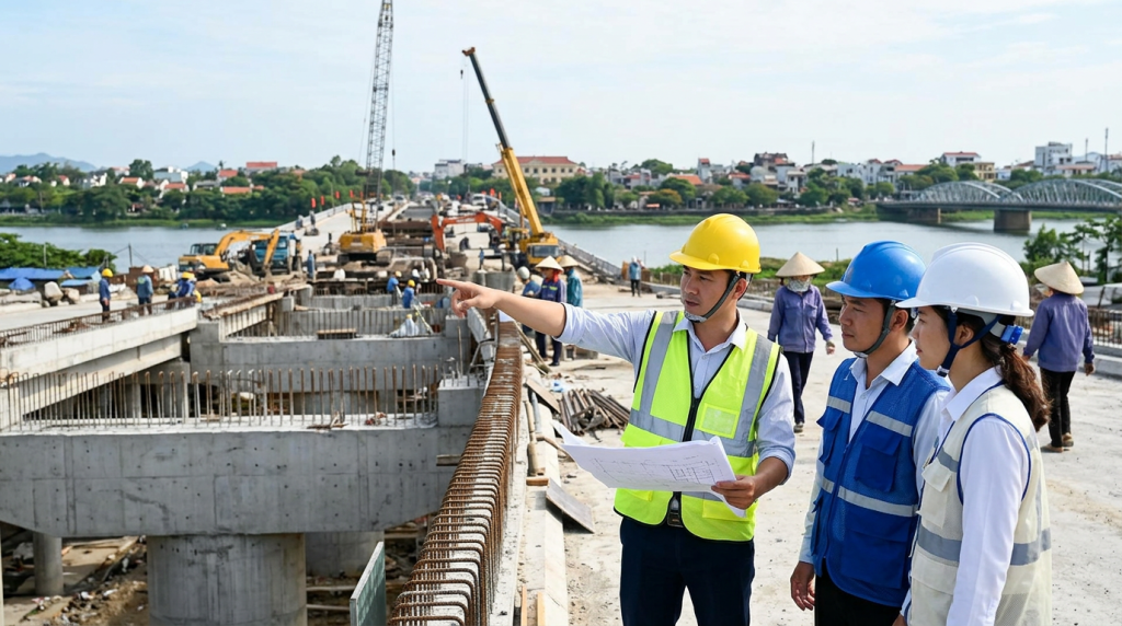 Việc làm ngành Xây dựng tại Huế: Nhiều dự án lớn cần người