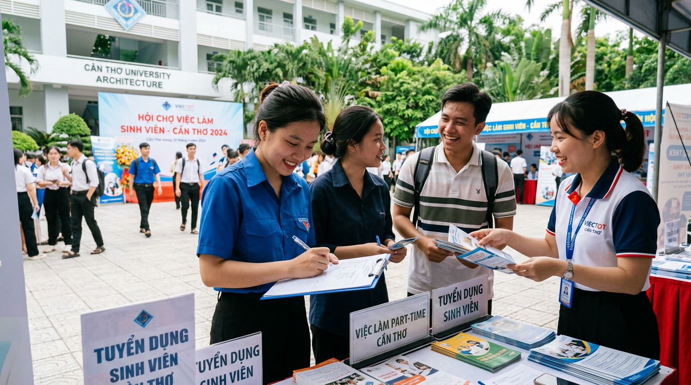 việc làm part time cần thơ