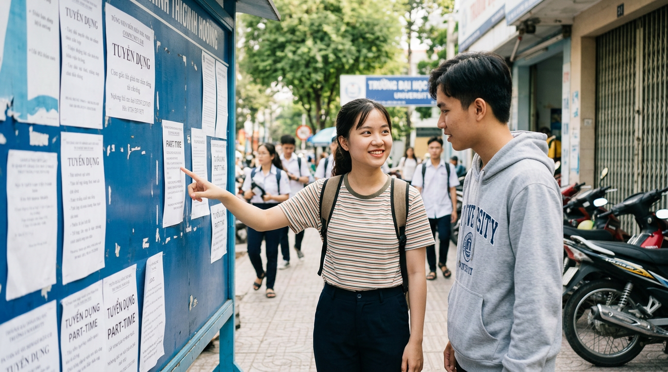 việc làm part time gò vấp