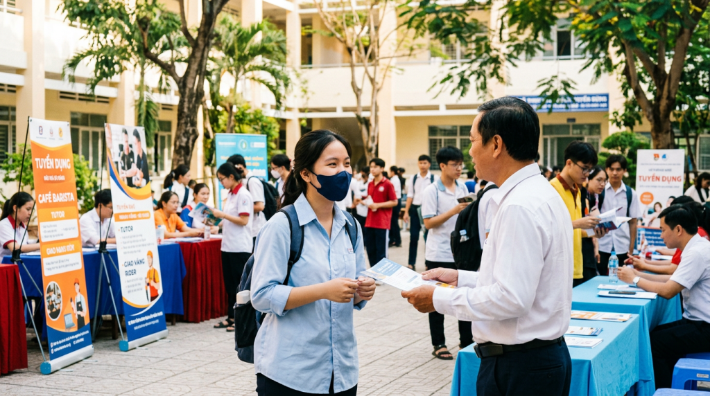 Việc làm Part-time Tân Bình: Đa dạng công việc làm thêm, không yêu cầu cọc