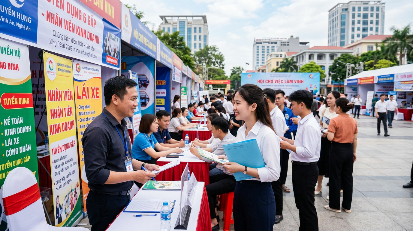 việc làm tại vinh