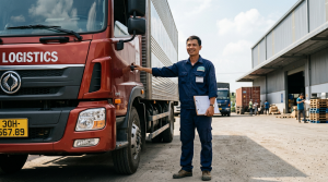 Việc làm Tài xế xe tải: Chạy hàng công ty, hỗ trợ xăng xe và chỗ ở