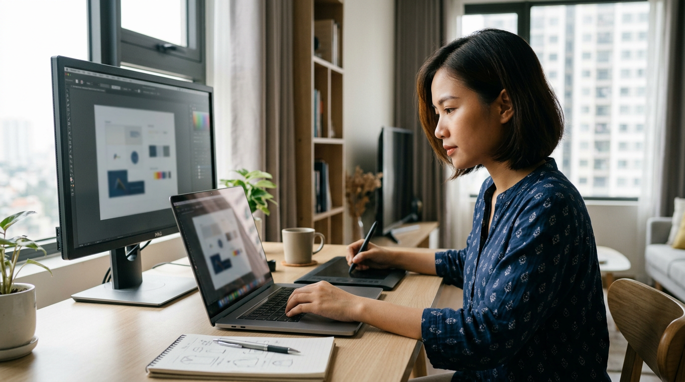 việc làm thiết kế đồ họa part time