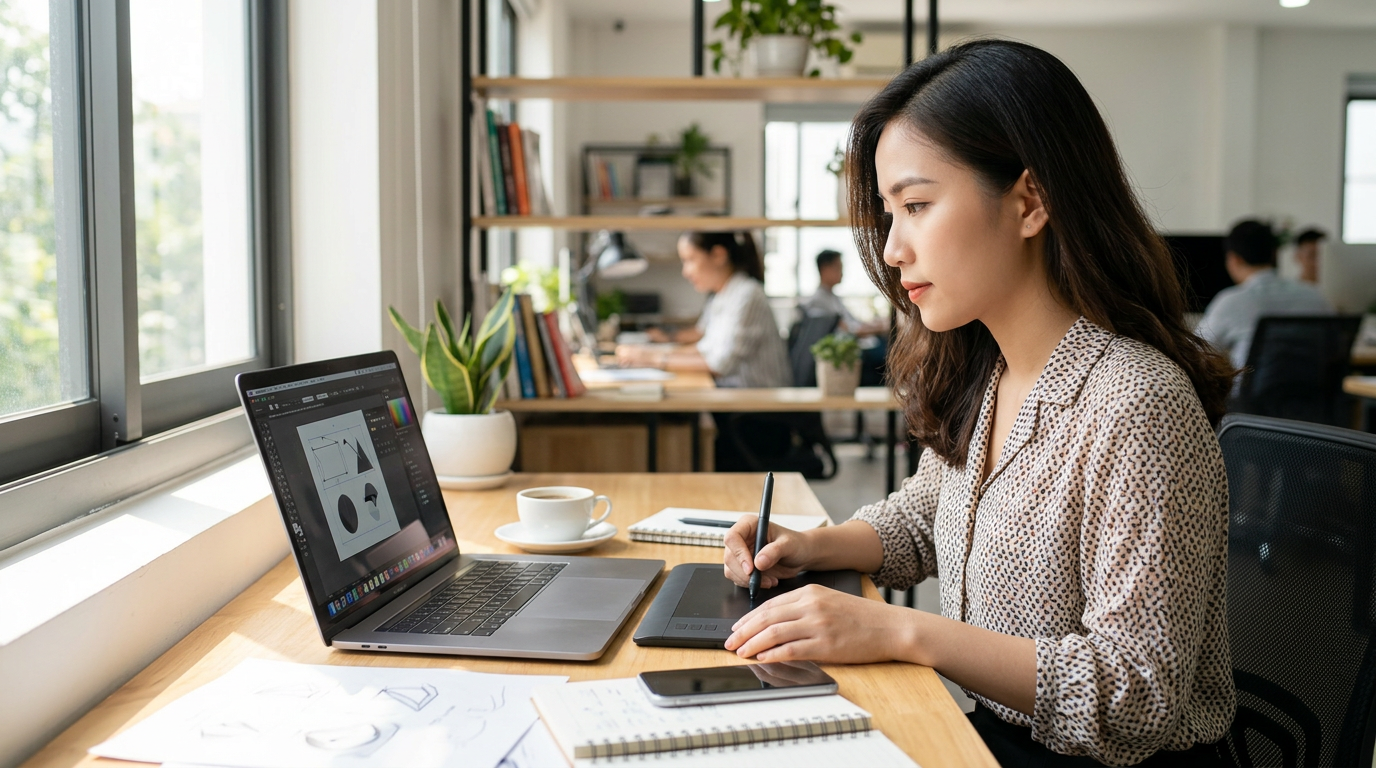 việc làm thiết kế đồ họa part time