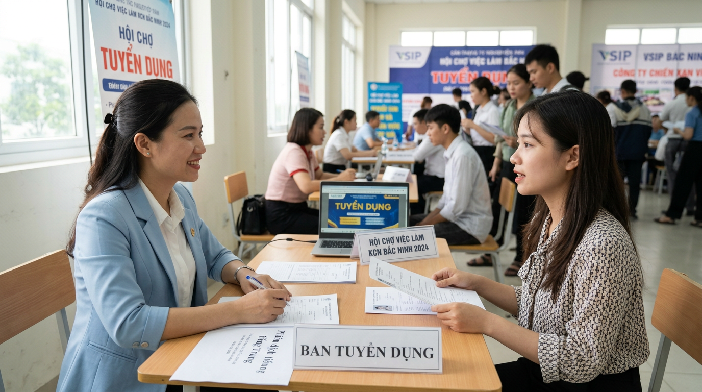 việc làm tiếng trung bắc ninh