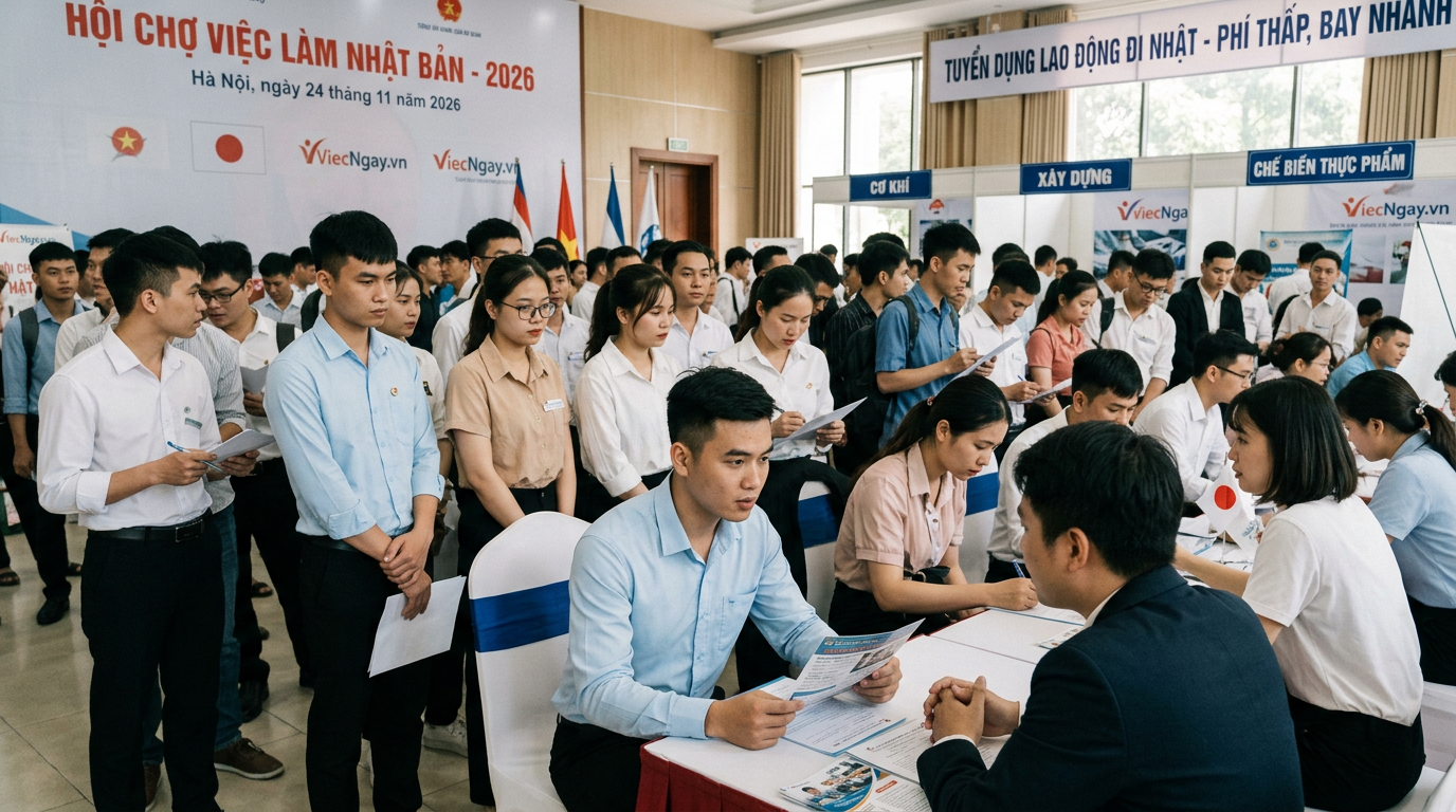 việc làm xuất khẩu lao động nhật bản