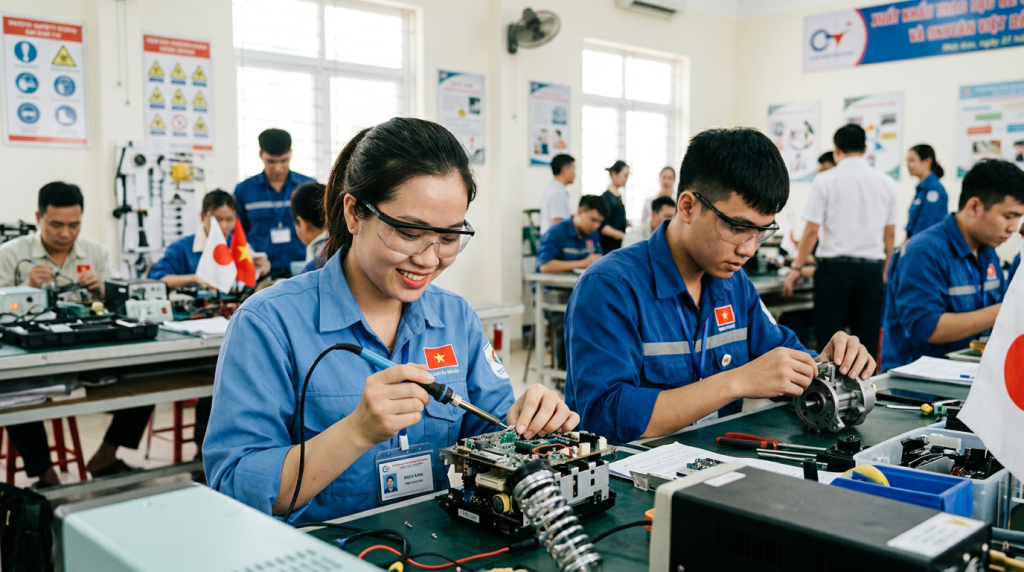Việc làm Xuất khẩu lao động Nhật Bản: Phí thấp, đơn hàng bay nhanh, lương cao