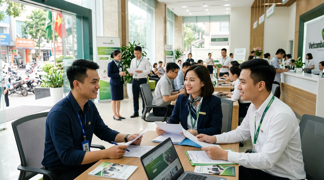 vietcombank tuyển dụng