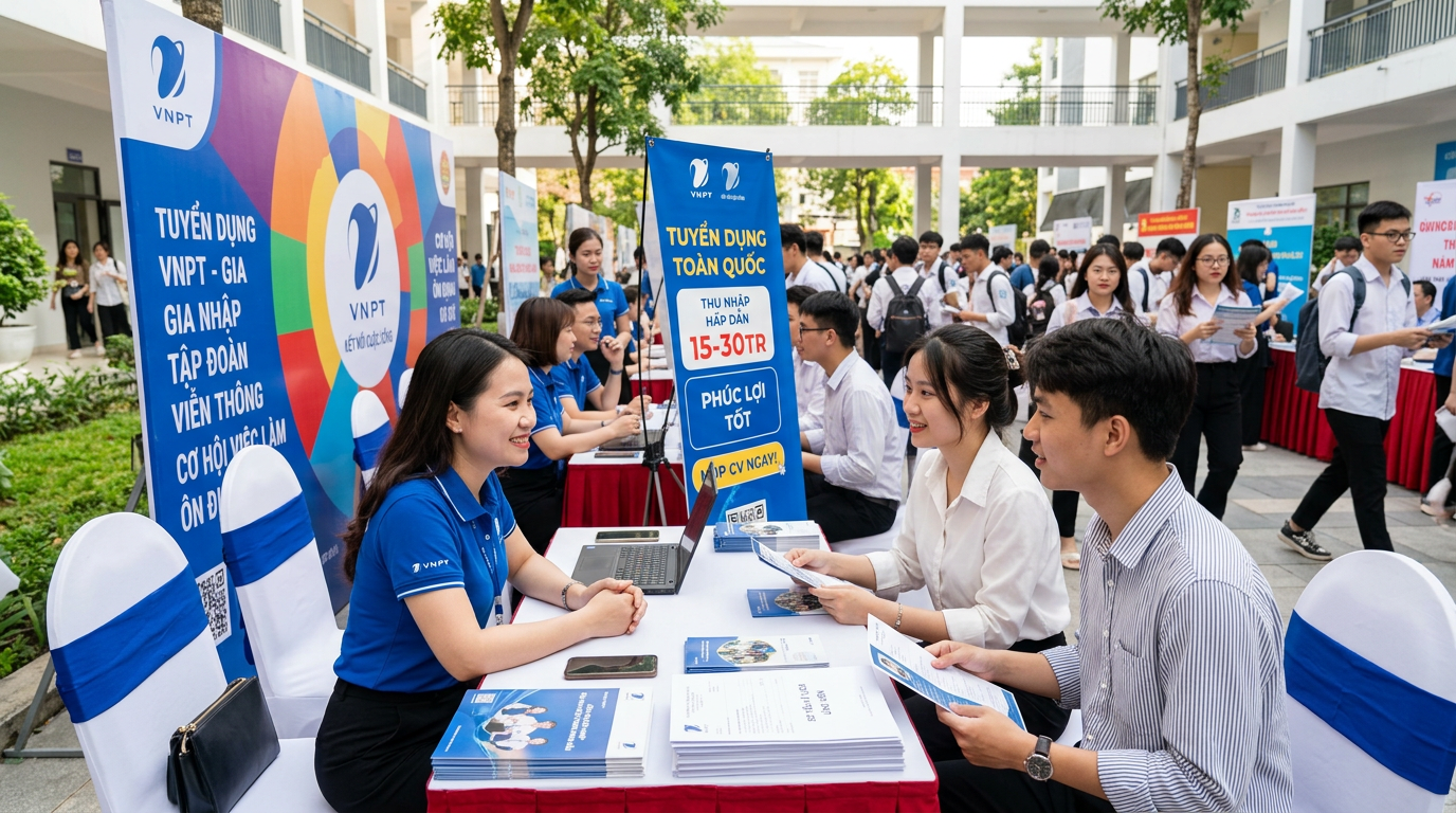 vnpt tuyển dụng